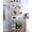 White, variant on 5 Tier Shelf Organizer, Heavy Duty Garage Shelving Unit with Leveling Feet, Stable Metal Shelves Organizer for Pantry, Kitchen and Closet, 33.0" W x 12.6" D x 72.0" H, Black