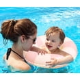 thumbnail image 4 of Anillo de natación Audaisyly para niños, inflable para piscina, color rosa, 4 of 7