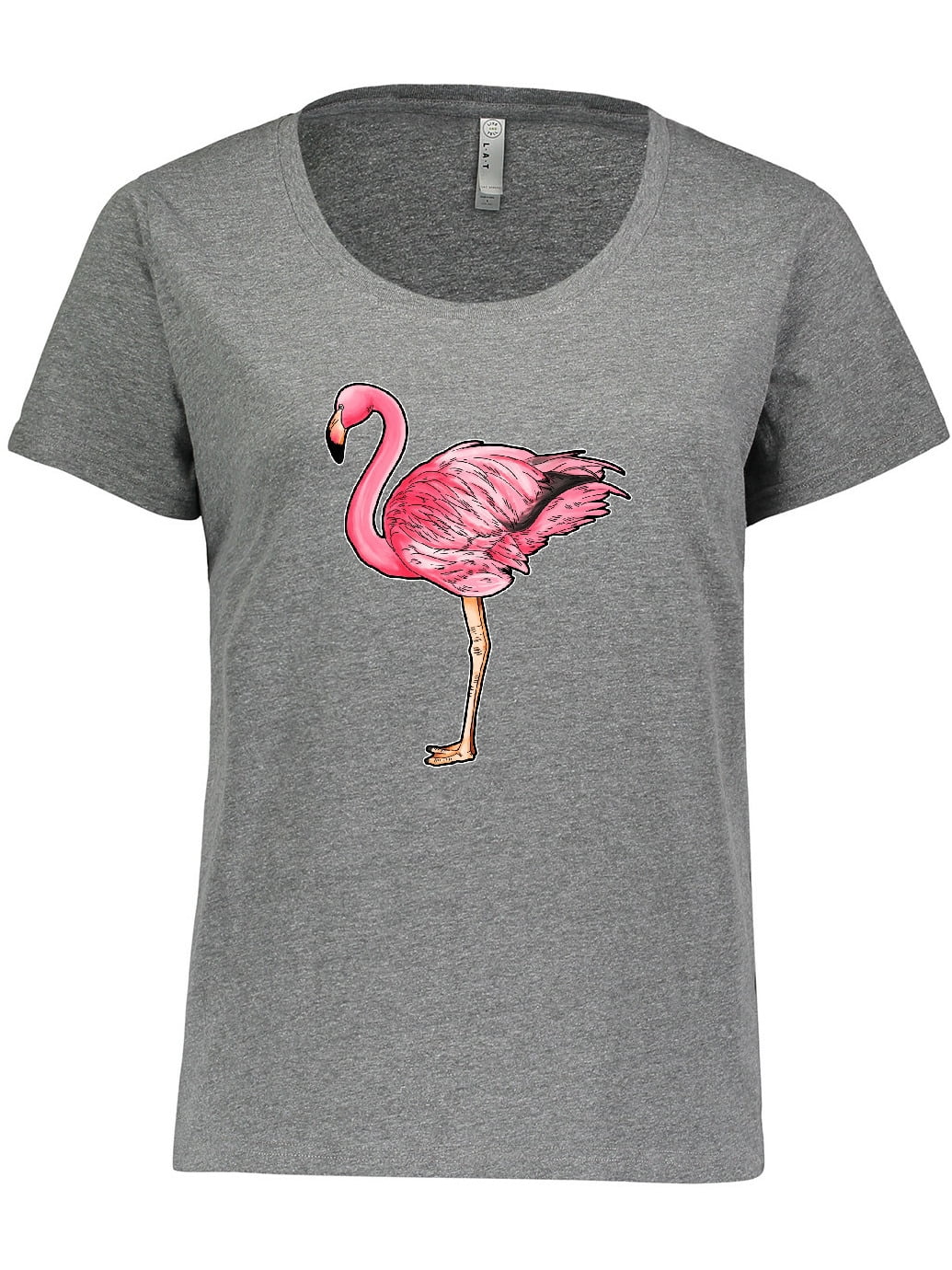 Inktastic Pink Flamingo Women's Plus 