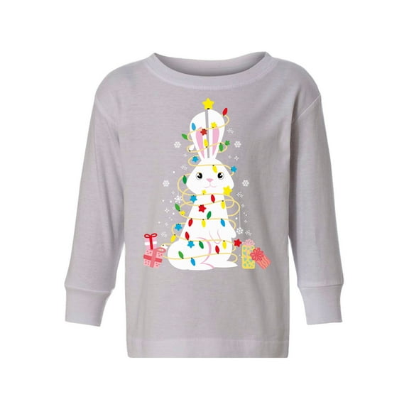 Awkward Styles Toddler Christmas Sweater Long Sleeve Toddler Christmas Shirt for Girls Boys Rabbit Sweater