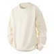 thumbnail image 2 of pstuiky hombres de manga larga, Blusa/camiseta informal de cuello redondo de color liso para hombre camisetas de hombre m, 2 of 9