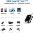 thumbnail image 2 of Negro - Adaptador USB-C a USB 3.0 (paquete de 2), adaptador USB-C a USB-A 3.0 OTG, compatible con MacBooks, teléfonos inteligentes USB-C y..., 2 of 5