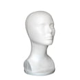 thumbnail image 2 of HHEN Female Styrofoam Hat Glasses Hair Wig Mannequin Stand Display Head Model Chest, 2 of 6
