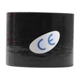 thumbnail image 4 of Advancent Cinta de kinesiología multicolor, cinta elástica de recuperación atlética, alivio del dolor muscular, rodilleras para deporte, Gimnasios en casa Negro 10 cm * 5 m, 4 of 6