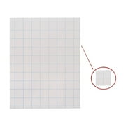 Graph Paper, 1 Inch Rule, 9 x 12 Inches, White, 500 Sheets