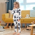 thumbnail image 5 of Little Bear Pattern Cotton Pajamas 2 Piece Set Sleepwear Soft and Comfortable Homewear Nightwear, 5 of 7