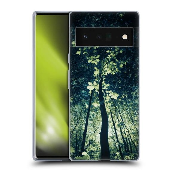 Head Case Designs Officially Licensed Dorit Fuhg Forest Tree Soft Gel Case Compatible with Google Pixel 6 Pro