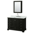 thumbnail image 7 of Wyndham Collection WCS202048SWBCMUNSMED Deborah 48" Free Standing Single Vanity Set -, 7 of 7