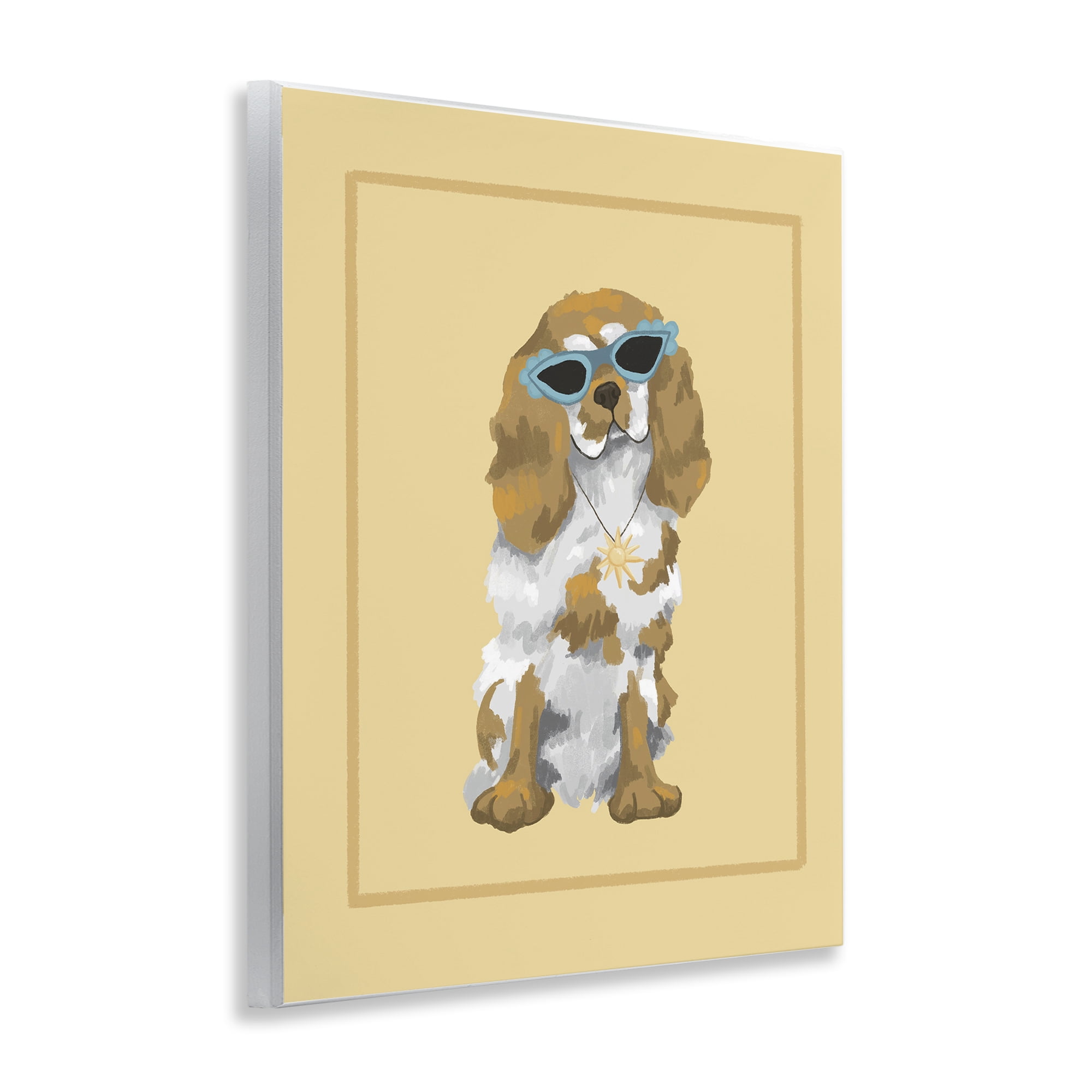Stupell Industries Coolest Dog & Sunglasses Wall Plaque Art, design by Sadie Harper
