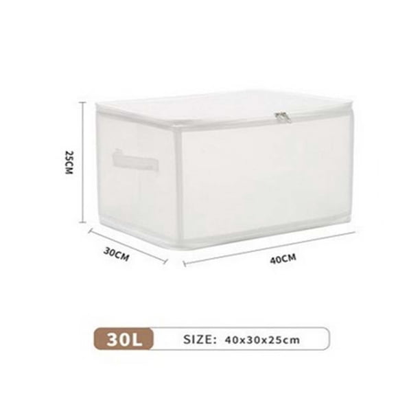 Caja de Juguete Grande Caja de Almacenamiento Transparente Conjunto de 7 Piezas de Ropa, Juguetes, Colchos de Algodón, Clasificación Del Hogar Caja de Almacenamiento de Juguetes
