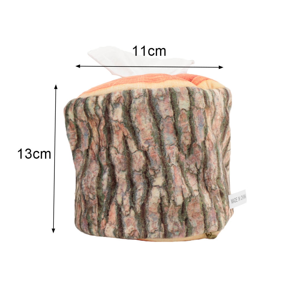 Imitation Tree Bark Tissue Box Napkin Holder Car Tissue Box Paper