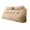 Brown, variant on Headboard Pillow with Neck Roll Pillow Large Headboard Pillow Soft and Supportive for Sitting Up in Bed Reading, Backrest Cushion for Bed and Sofa