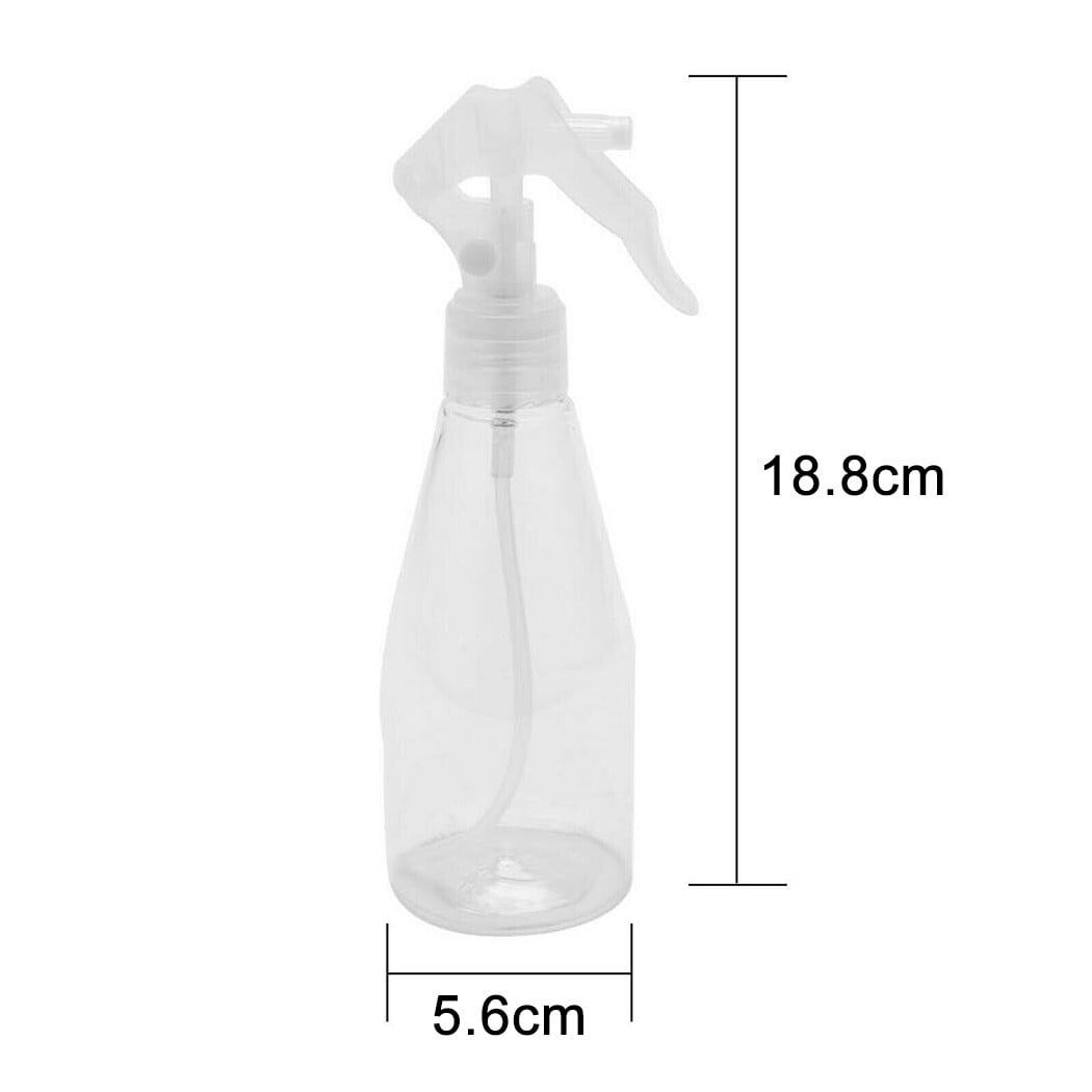 3pcs Empty Spray Bottle Hairdressing Water Fine Mist Container Hair Salon 200ml 
