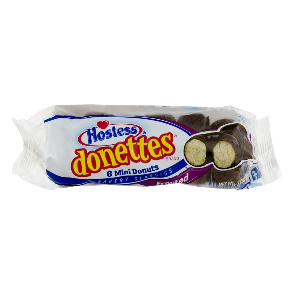 Hostess Mini Donuts, Frosted, 3 Ounce, 10 Count