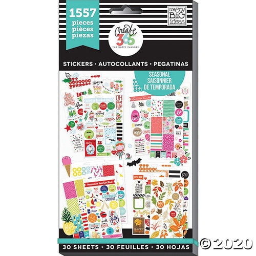 Everyday Plans Edition Create 365 The Happy Planner MAMBI 1486 Stickers for sale online 