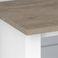 thumbnail image 4 of Atlin Designs Modern 6 Cube Bookcase in Shiplap Gray/White - Engineered Wood, 4 of 8