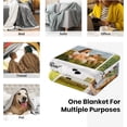 thumbnail image 5 of Mothers Day Personalized Gifts, Custom Photos Blanket Mom Gifts from Daughter Son Customized Picture Blanket, Mother's Day Christmas Birthday Best Gift for Mom Grandma Wife 3 Photos Blankets, 5 of 5