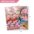 thumbnail image 6 of Anley Double-Sided Flower and Bird Welcome Spring Decorative Garden Flags - 18 x 12.5 Inch, 6 of 7