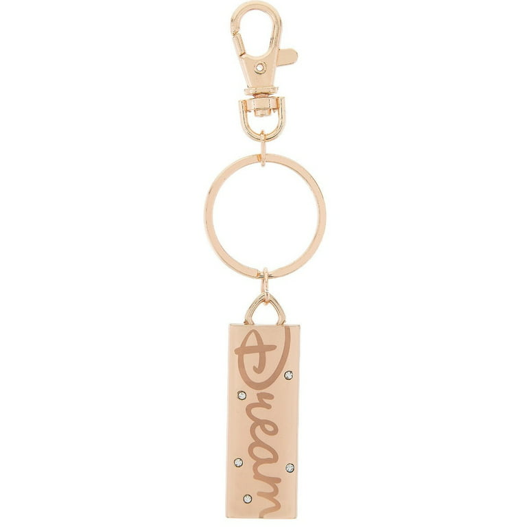 Disney Parks Dream Castle Metal Keychain New with Tags, Adult Unisex, Size: 0.3, Grey