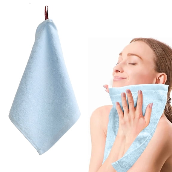 Cotton Hand Towel Cozival Cotton Small Square Towel, 25X25Cm Solid Color Hand Towel - Highly Absorbent, Lint-Free, Gentle on Skin, Multipurpose for Face, Hands, Dishes (5-Pack), Small Square Towel