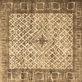 thumbnail image 1 of Ahgly Company Indoor Square Persian Brown Traditional Area Rugs, 8' Square, 1 of 4