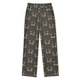 thumbnail image 2 of Black Cat Pattern Pajama Pants Soft Lightweight Lounge Pants Bottoms Sleep Pants Warm Comfy, 2 of 9