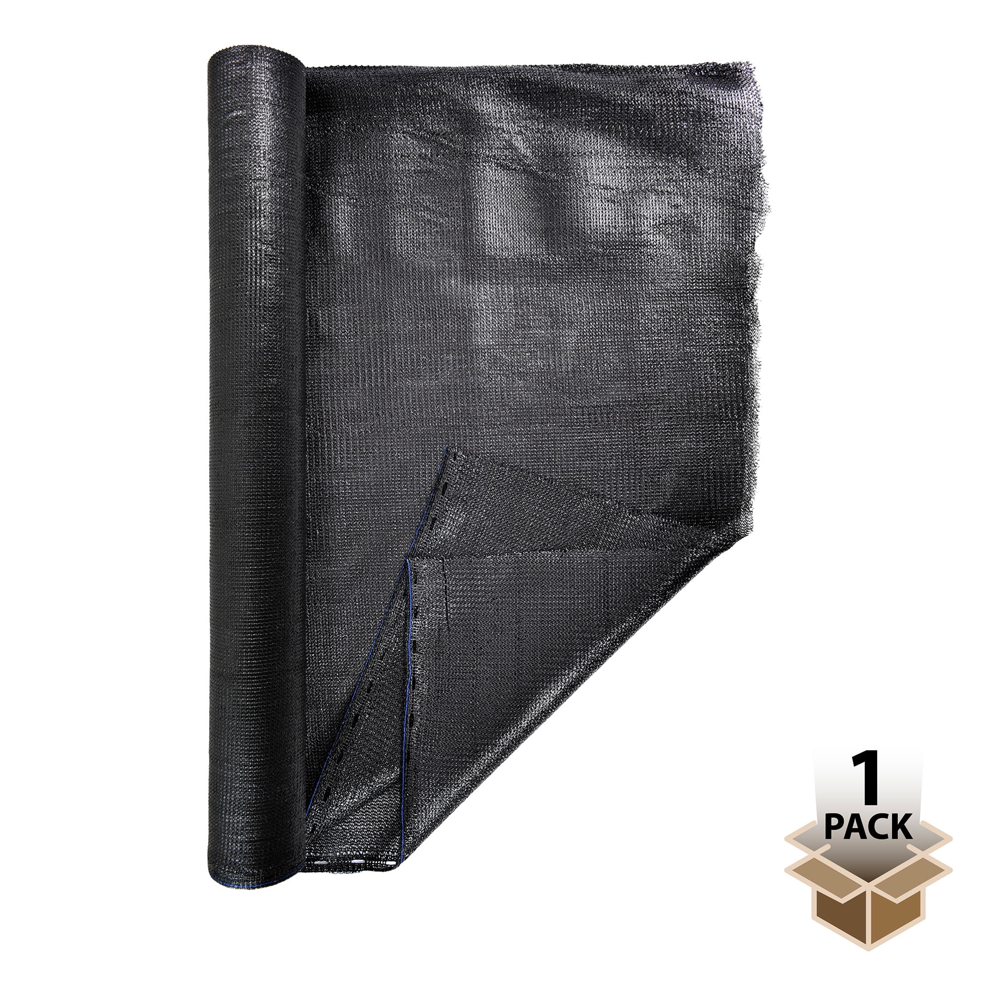 Screenguard 15-ft L x 6-ft H Black 70UV Privacy Fabric