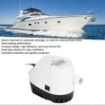 thumbnail image 3 of 12V 600GPH Automatic Bilge Pump Yacht Water Discharge Pump with Corrosion Ignition Protection, 3 of 4