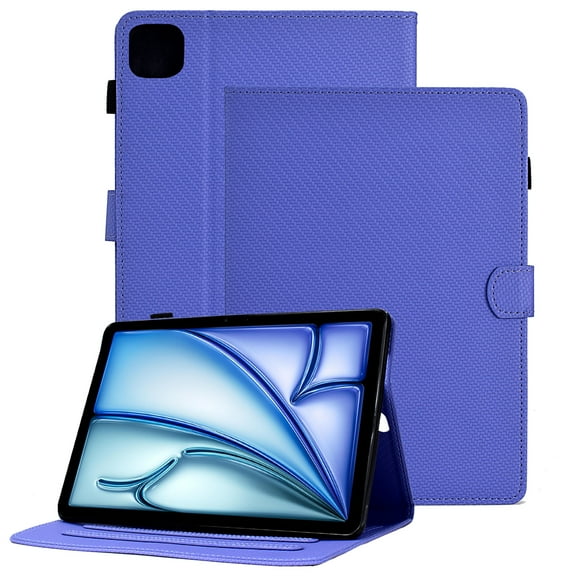 GSFY Case for 2024 iPad Air 11 Inch 6th Gen (M2), Smart PU Leather Wallet Stand Protective Cover Auto Sleep Wake for iPad Air 11 6th/ iPad Air 10.9 4th &5th/ iPad Pro 11 (2018-2022), Purple