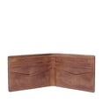 thumbnail image 2 of Billetera Fossil Derrick Leather Slim Minimalist Brown para hombre, 2 of 3