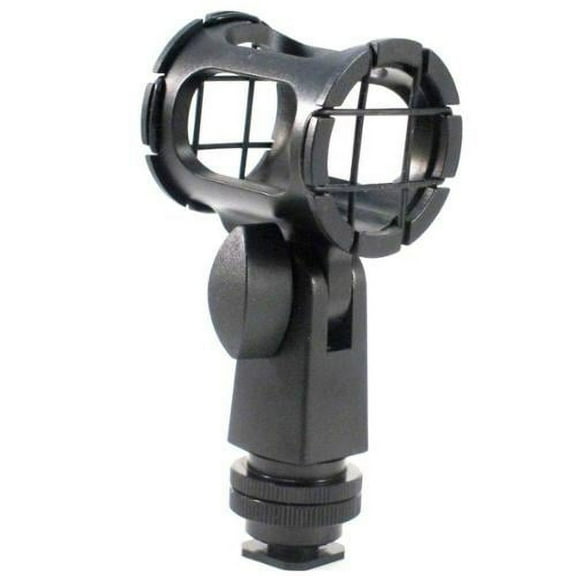 Polaroid Microphone Shock Mount With Dual Mount design (Shoe Mount, 1/4 20, 3/8)