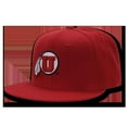 thumbnail image 1 of W Republic Apparel 1002-176-RED Utah College Snapback, Red, 1 of 1