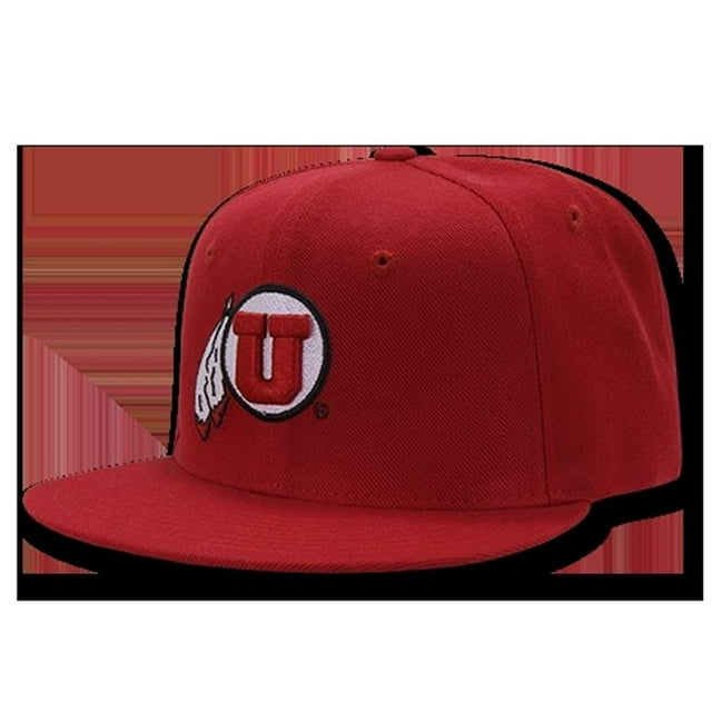 W Republic Apparel 1002-176-RED Utah College Snapback, Red