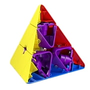 Moyu RS Pyraminx Maglev Triangle Pyramid Stickerless Magic Cube Speed Puzzle Fidget Toys