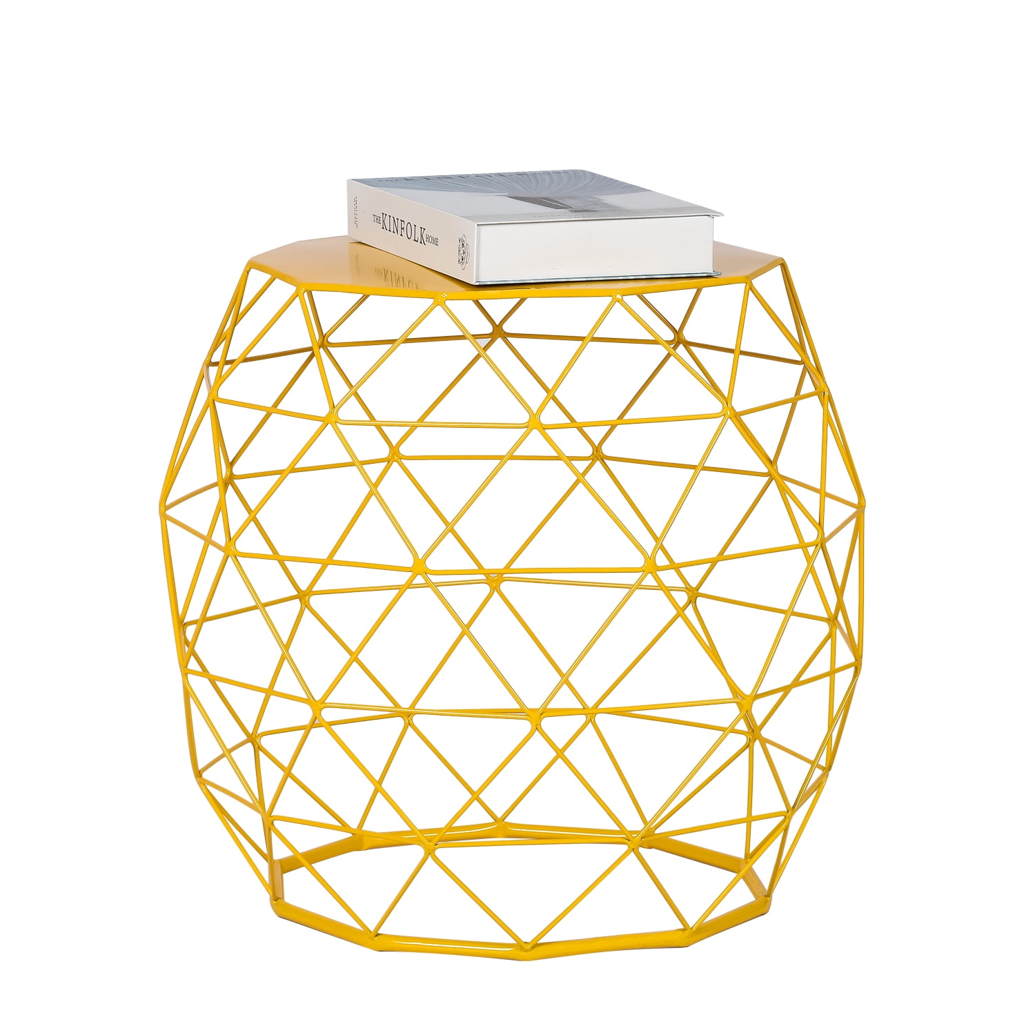 Joveco Outdoor Metal Side Table Patio End Table,Outside Accent Table