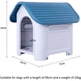thumbnail image 5 of Casa para mascotas QPERRON Chica Azul, 5 of 5