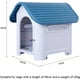 thumbnail image 5 of Casa para mascotas QPERRON Chica Azul, 5 of 5