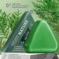 thumbnail image 3 of 1-3x Nature Triangle Shampoo Bar, Nature Seven Green Soap Shampoo, Natural Usman Grass Shampoo Bar, Calming & Strengthens Hair for Women and Men, 3 of 5