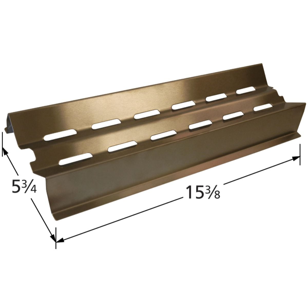 Stainless Steel Heat Plate for Mr. Steak Brand Gas Grills