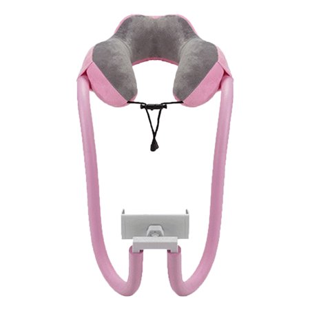 

Neck Pillow Phone Holder U Shaped Pillow with Lazy Phone Bracket for Travel Office