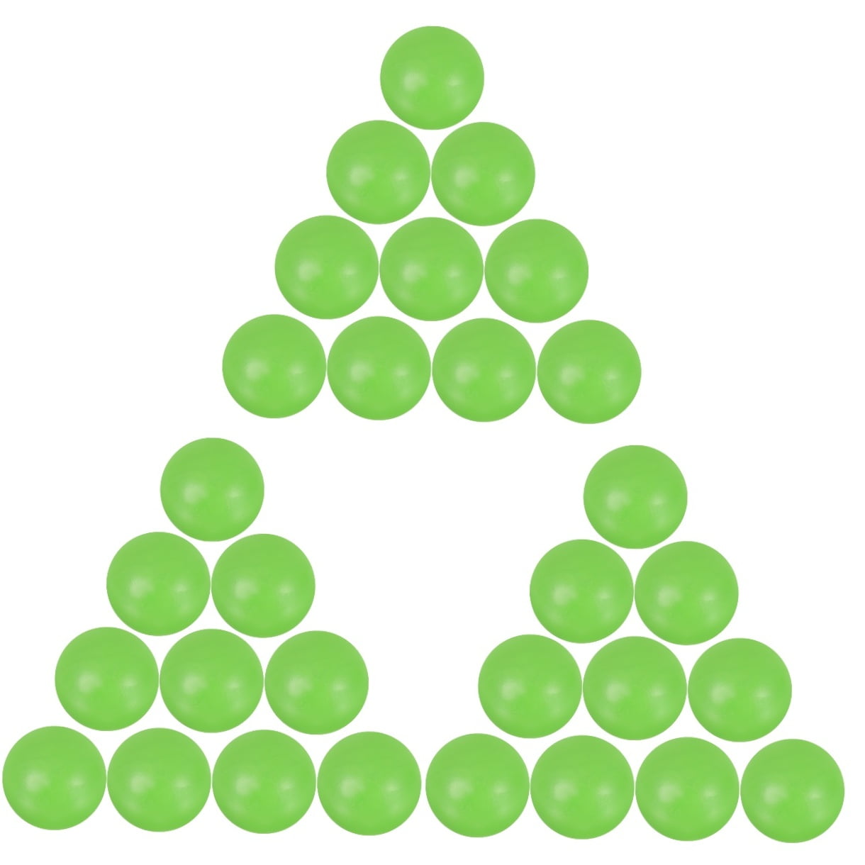 USHOBE Light Green Table Football Balls Durable for Long-Term Use 30Pcs