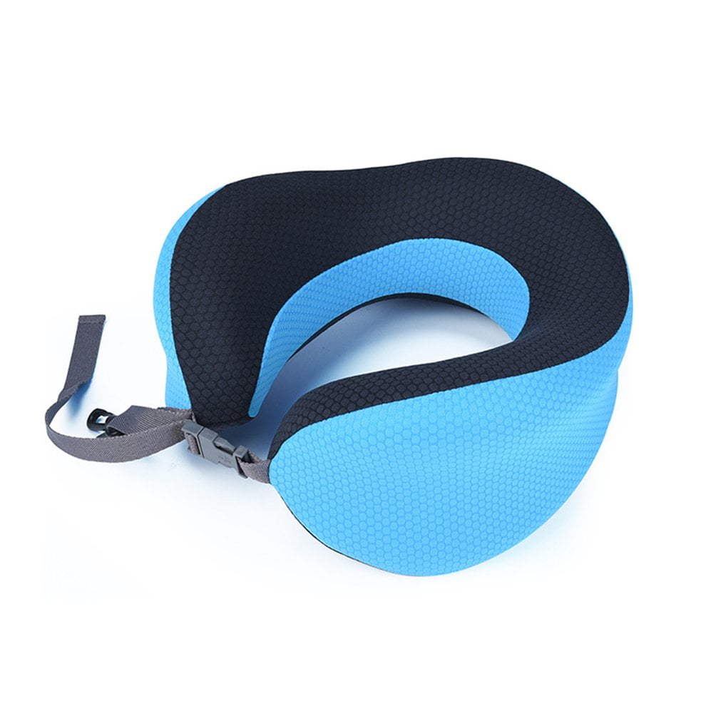 U Shaped Memory Foam Neck Pillows Slow Rebound Space Soft Travel Pillow