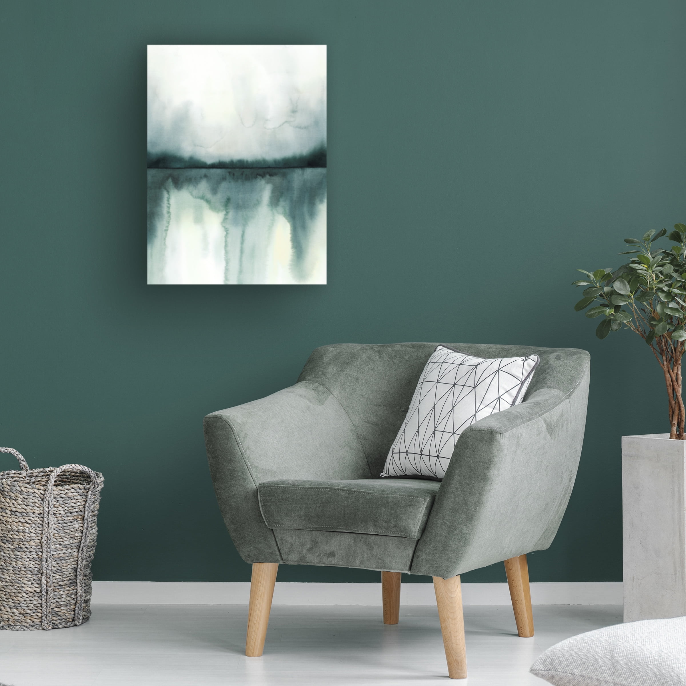 Grace Popp 'Soft Reflections II' Canvas Art