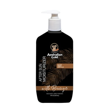 Australian Gold After Sun Moisturizer with Bronzer Lotion, 16 fl oz