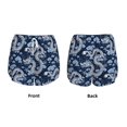 thumbnail image 3 of Balery Dragons Pantalones cortos deportivos para mujer con forro y dos bolsillos, elásticos, para entrenamiento, gimnasio, yoga-Medium, 3 of 7