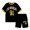 Yellow, variant on Big Girls Clothes 2 Piece Outfits Short Sleeve Tops with Letter Print and Shorts Outfits Size 9-10T