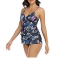 thumbnail image 6 of VBVC Two Piece Tankini Swimsuit for Women Halter Swimsuit Dress with Bottom Bathing Suits, 6 of 6