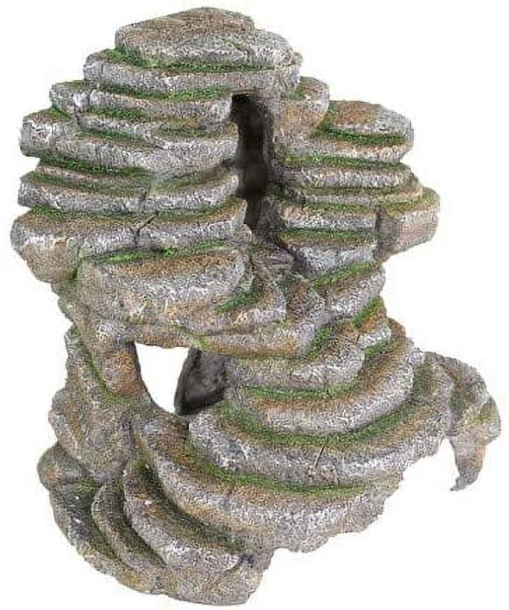 Penn-Plax Reptology Shale Scape Step Ledge & Cave Hideout – Extra Large