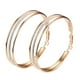 thumbnail image 1 of Vintage Pendientes de aro grande Thin Dangle Elegante Rhinestone Pendientes de boda para las mujeres, 1 of 2