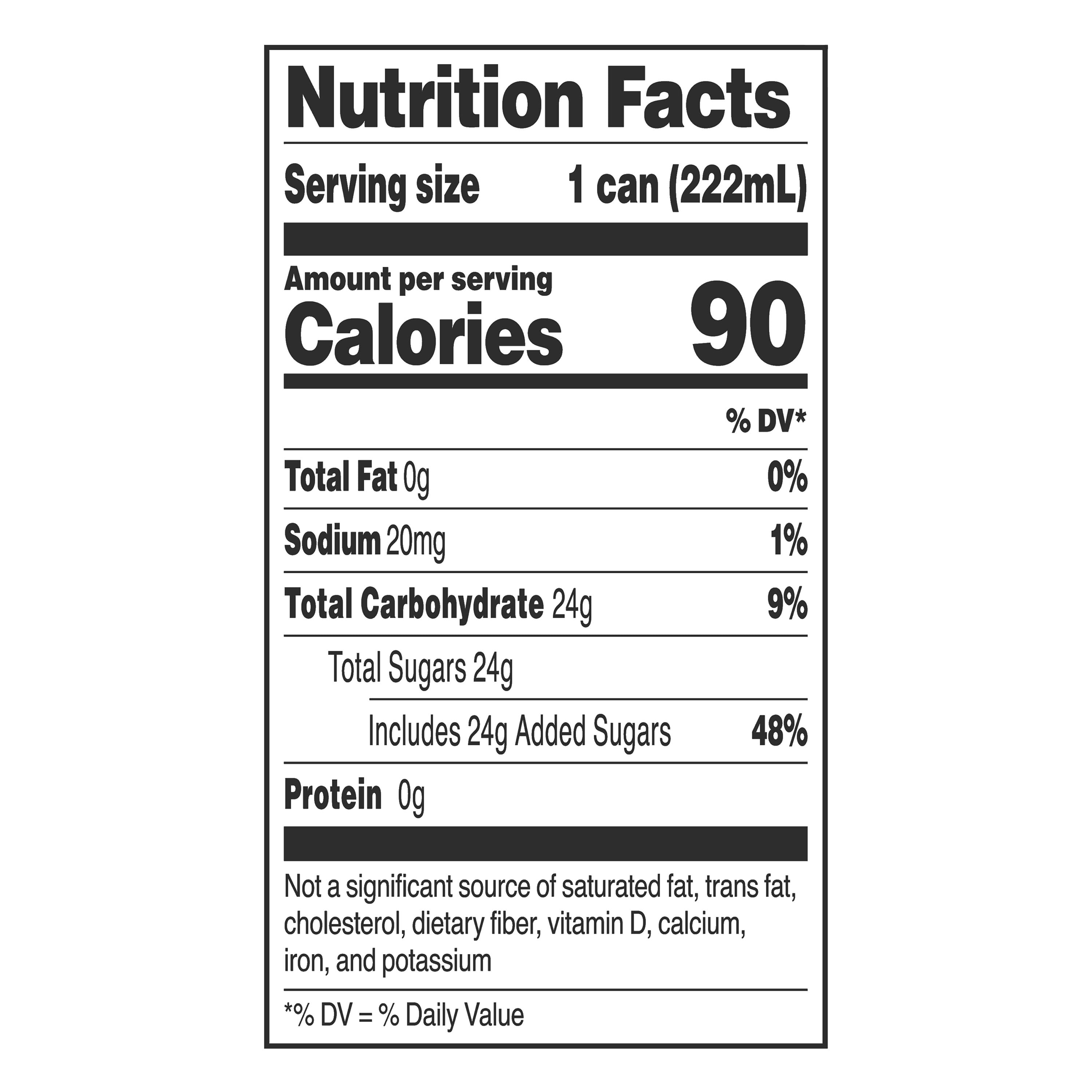 Sam's Cola, 7.5 fl oz, 6 Pack Cans